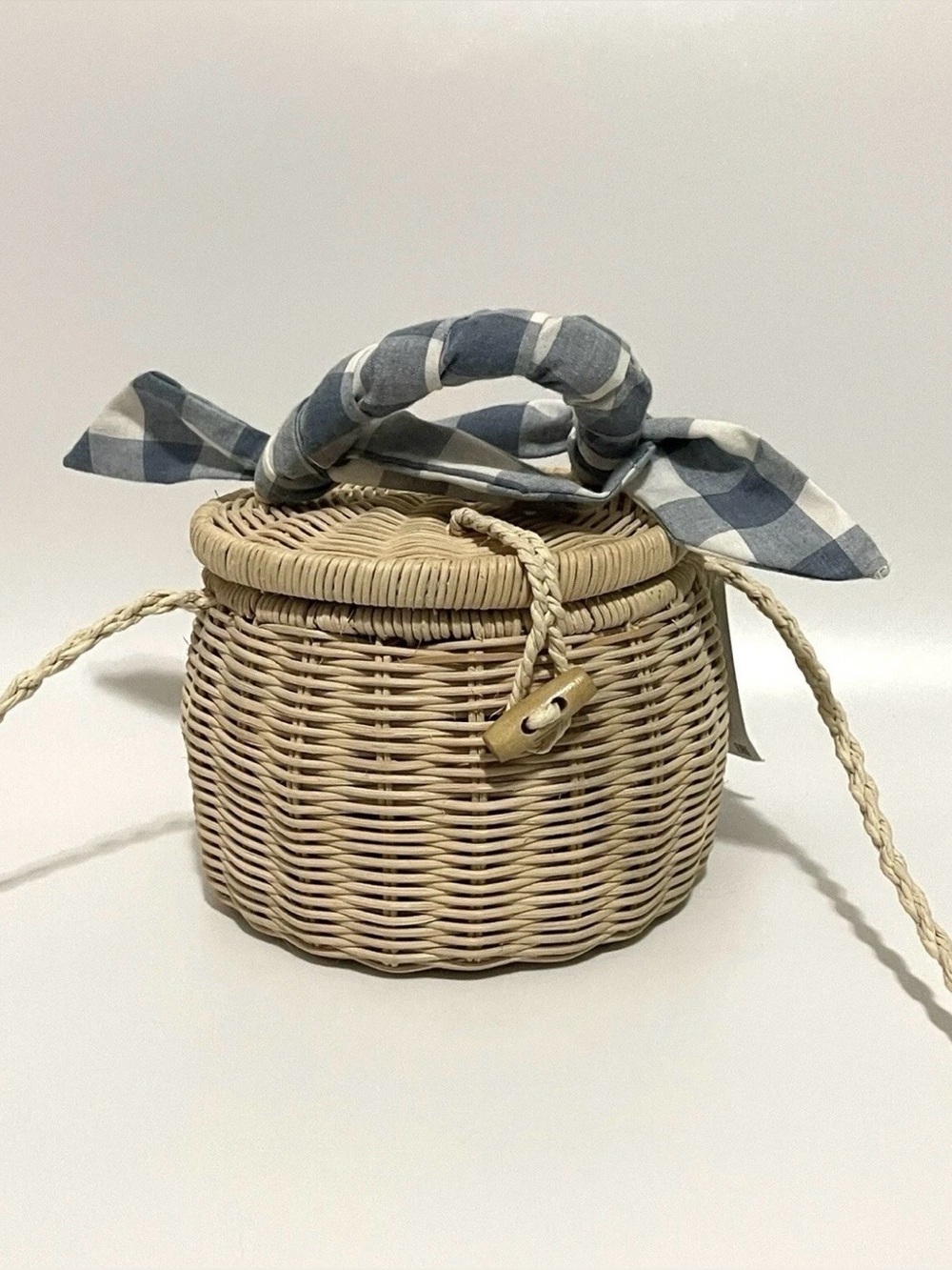 NEW Cute ZARA WOVEN
StrawSmall BUCKET Bag